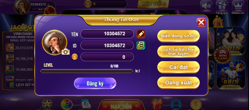 Miễn trừ trách nhiệm về tạo tài khoản game tại 68gamebai.forum